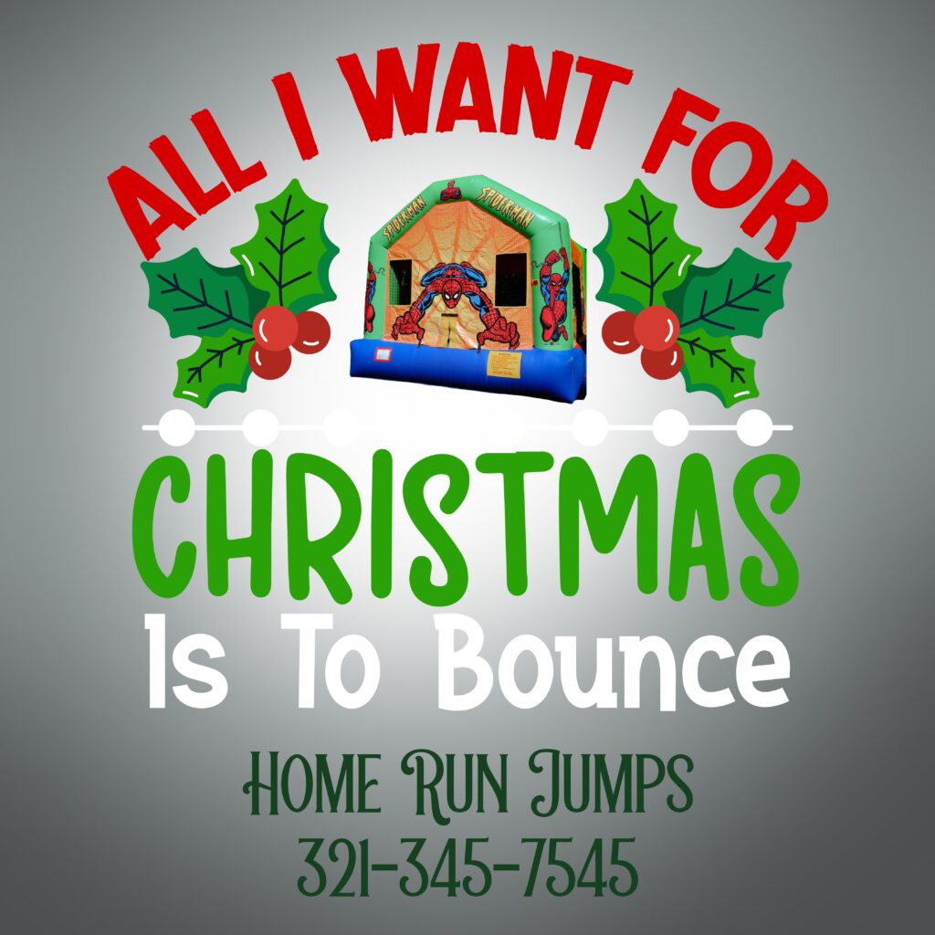 Bounce House Christmas Home