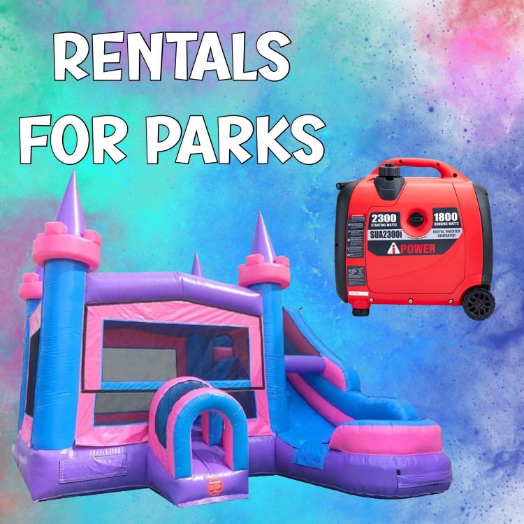 Cotton Candy Castle for Parks Package