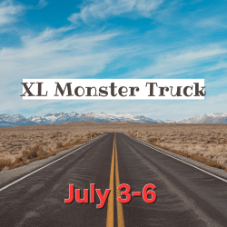 July 3-6 Monster Truck Rental Package